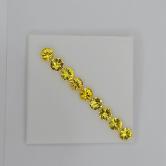 Bright and Pretty Yellow Montana Sapphire Suite 2.36 Carats