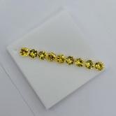 Bright and Pretty Yellow Montana Sapphire Suite 2.36 Carats