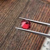 Super Rare Natural Red Zircon Tanzania 2.55 Carats