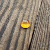 Big And Pretty and Natural Yellow Montana Sapphire Cabochon 2.60 Carats 