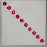 Hot Pink Natural Burmese Spinel Lot 2.5 mm 