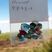 Natural Montana Sapphire Facet Rough 48.38 Carats