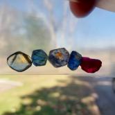 Natural Montana Sapphire Facet Rough 23.51 Carats