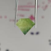 Unheated Montana Sapphire Shield Cut 3.16 Carats