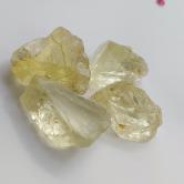 Rare Bright Yellow Heliodor Beryl Facet Rough 