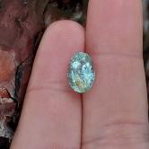 Large Natural Light Blue Montana Sapphire 4.21 Carats