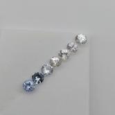 Pretty Multi-Color Montana Sapphire Suite 2.26 Carats