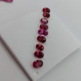 Umbalite - Rhodolite Garnet Tanzania Lot  2.40 Carats 