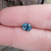Large Bright Blue Montana Sapphire 1.77 Carats 