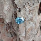 Large Bright Blue Montana Sapphire 1.77 Carats 