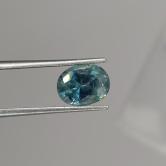 Large Bright Blue Montana Sapphire 1.77 Carats 