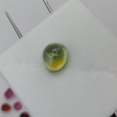 Large Natural Montana Sapphire Cabochon 2.42 Carats