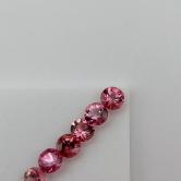Quality Pink Tourmaline Suite Nigeria 4.5 mm 3.47 Carats