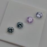 Well Cut Bright Montana Sapphire Suite 2.61 Carats 