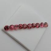 Pink Tourmaline Suite Nigeria 4.5 mm 3.35 Carats