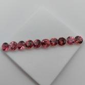 Pink Tourmaline Suite Nigeria 4.5 mm 3.35 Carats