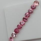 Pink Tourmaline Suite Nigeria 4.5 mm 3.50 Carats
