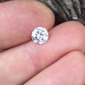 Trans Euro Cut Diamond SI-1 Clarity F Color 1.08 Carat 