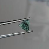 Natural Montana Sapphire Trillion 0.61 Carats 