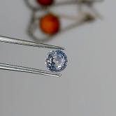 Natural White Ceylon Sapphire 0.78 Carats
