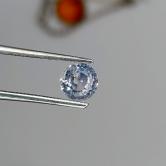 Natural White Ceylon Sapphire 0.78 Carats