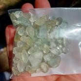Clean Natural Color Blue Topaz Rough Brazil  65 grams