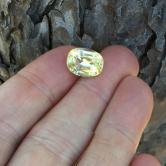 Big and Bright Natural  Yellow Sapphire Sri Lanka 9.80 Carats