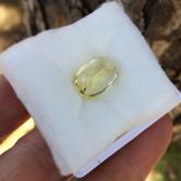 Big and Bright Natural  Yellow Sapphire Sri Lanka 9.80 Carats