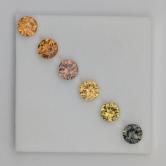 Top Color & Cut Montana Sapphire Suite  2.73 Carats 