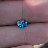 USA Cut! Top Color Natural Montana Sapphire 1.03 Carats