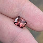 USA Cut Cranberry Red Tourmaline Nigeria 2.27 Carat