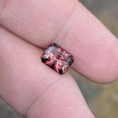 USA Cut Cranberry Red Tourmaline Nigeria 2.27 Carat