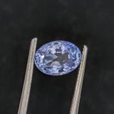 Unheated Natural Light Blue Ceylon Sapphire 1.18 carats 