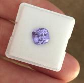 Bright Gem! Rare Blue To Lilac Purple Burmese Spinel 3.13 Carats