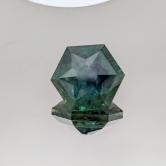 Large Natural Dark Blue Green Blue Montana Sapphire 5.34 Carats