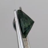 Large Natural Dark Blue Green Blue Montana Sapphire 5.34 Carats