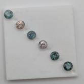 Unheated  Montana Sapphire Suite 1.80 Carats 