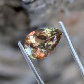 Rare Well Cut Natural Andalusite Brazil 1.24 Carats