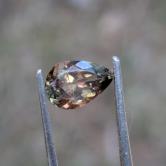 Rare Well Cut Natural Andalusite Brazil 1.24 Carats