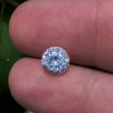 Precision-Cut Natural Ceylon White Sapphire - 2.05 Carats