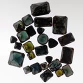 Closeout! Too Dark  Multi Color Tourmaline Lot 60.11 Carats
