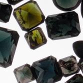 Closeout! Too Dark  Multi Color Tourmaline Lot 60.11 Carats