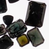 Closeout! Too Dark  Multi Color Tourmaline Lot 60.11 Carats
