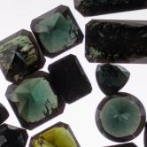 Closeout! Too Dark  Multi Color Tourmaline Lot 60.11 Carats