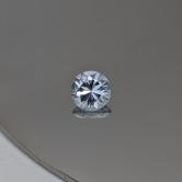 Very Light Blue - White  Montana Sapphire 0.67 Carats