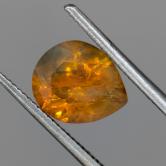 Pretty Orange Montana Sapphire 1.27 Carats