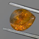 Pretty Orange Montana Sapphire 1.27 Carats