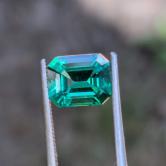 Intense Green Hydrothermal Emerald 1.54 ct