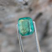 Natural Bright Fine Green Colombian Emerald 0.70 Carats