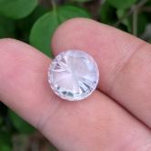 Pretty Rose De France Amethyst with Butterfly 8.66 Carats